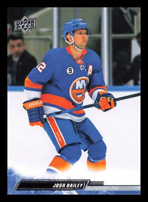 Josh Bailey #113 2022-23 Upper Deck New York Islanders - Image 1 of 2