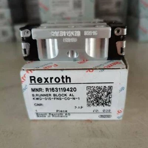 R163119420 NEW Rexroth RUNNER BLOCK BLOCK BALL BEARING - Picture 1 of 4