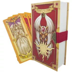 Carte anime Captor Sakura The Clow Card collezione 1:1 set completo carte magiche 56 pz - Foto 1 di 9
