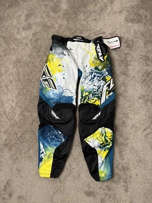 Pantalones deportivos vintage de carreras para mujer FLY RACING CINÉTICO PARA MUJER TALLA US 2 Foto 1 de 4