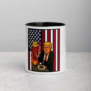 Red, White, and Taco’d Mug – The Official Fuel of Freedom! 🇺🇸🔥🌮 - Picture 1 of 10