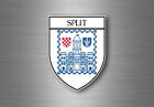 Sticker decal souvenir car coat of arms shield city flag split croatia