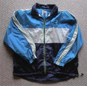 Mens Vintage Wilson Nylon Full Zip Windbreak Track Suit Jacket XL - Picture 1 of 3