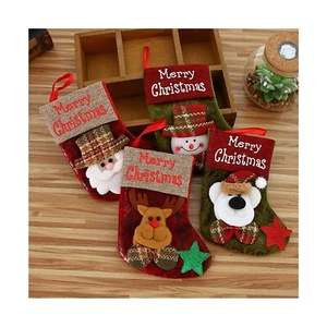 Medias de Navidad Decoración Navidad Calcetines Colgantes Adecuado para Navid... - Imagen 1 de 7