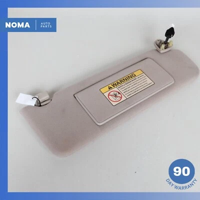 98-03 Jaguar X308 XJ8 XJR VDP lado derecho pasajero parasol beige OEM Foto 1 de 4