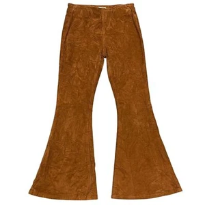 CHELSEA & VIOLET Girls Corduroy Flare Pants BROWN Sz L MSRP: $98 - Picture 1 of 7