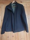 Henri Lloyd Navy Blue New Wool Jacket Size Large | Mens Coat Bomber Harrington L