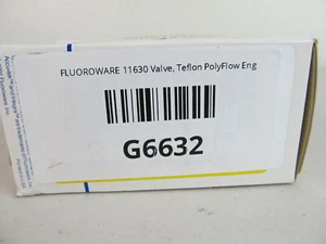 Fluoroware Entegris 11630 Valve, Teflon PolyFlow, New in Box - Picture 1 of 4