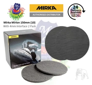 Mirka Mirlon UF Scotch 150 mm (10) Full Box mit Schnittstellenpad 4 mm - 2er-Pack - Bild 1 von 3