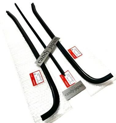 Honda Genuine Front Glass Windshield Molding RH LH & Upper 3 Set Integra DC1 DC2 Foto 1 de 4