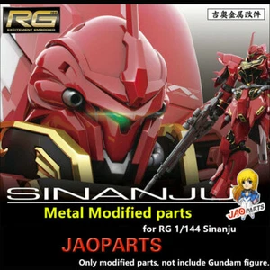 for RG 1/144 Sinanju JAOparts Metal Detail up Add-on Part Set MSN-06S - Picture 1 of 6