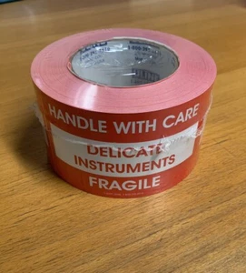 ULINE S-3005 "Handle with Care/Delicate Instruments/Fragile" Label - 3 x 5" - Picture 1 of 2