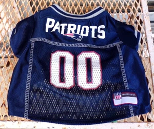 "Pets First" NFL New England Patriots Dog Jersey Size Small NWOT - Picture 1 of 3