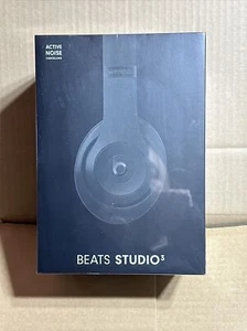 Beats Studio3 Wireless Over the Ear ANC Headphones - Matt Black New Sealed - Picture 1 of 6
