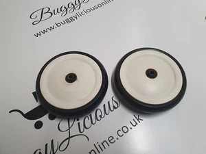 Bugaboo Original 07-09 Bee Rear Wheels Back With NEW TYRES! - Photo 1/7