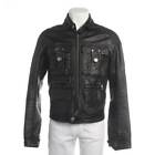 Leather jacket Dsquared black 48