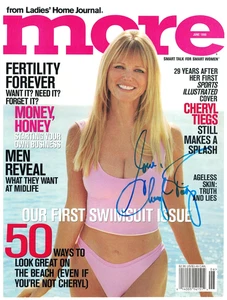 CHERYL TIEGS Autographed 8X11 The Brown Bunny FREE SHIPPING! Supermodel Sears - Picture 1 of 2