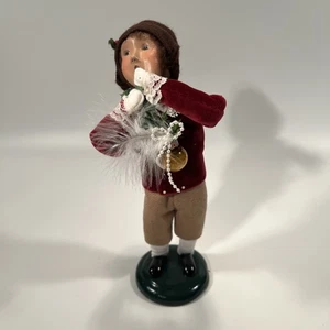 Christmas Byers Choice The Carolers Boy with Ornaments 2000 - Imagen 1 de 4