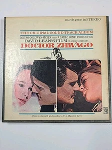 The Original Sound Track Album Doctor Zhivago R2R Tape 7½ IPS 4-Track Stereo - Picture 1 of 7