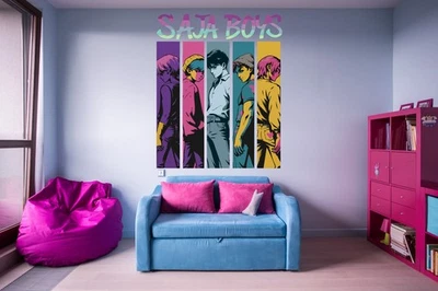 K-Pop Demon Hunters Saja Boys Wall Sticker - Image 1 of 4