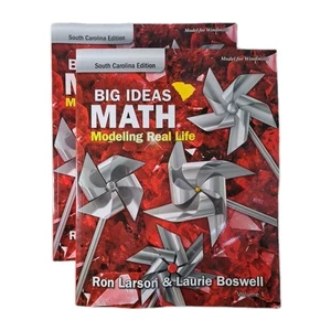 Big Ideas Math Modeling Real Life Grade 1 Volume 1 & 2 - South Carolina Edition - Foto 1 di 15