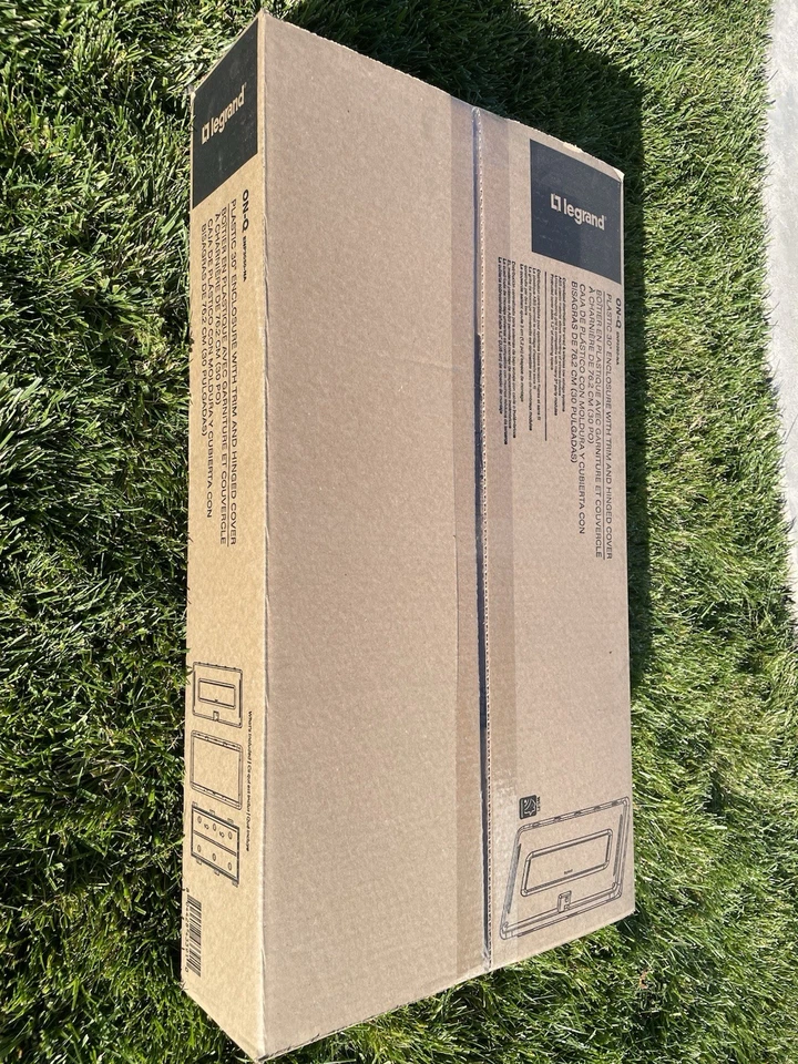 全新 Legrand On-Q 30 英寸介质外壳,WiFi 电盒,白色,ENP3050NA — 第 1/1 张图片