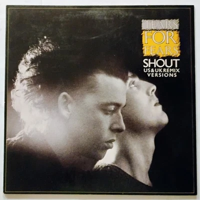 LP TEARS FOR FEARS  Vintage 1985 SHOUT Vinyl 12" 45 RPM Remixes RETRO Nosalgic - Image 1 of 4