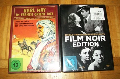 AUSWAHL DVD BOX: Film Noir/Karl May im fernen Orient/Western Klassiker/Tarzan ua - Bild 1 von 4