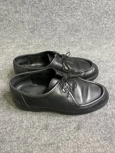 Kleman Padror Zapatos Tiroleses Zapatos de Vestir Derbis Talla 46 Cuero Negro Paraboot - Imagen 1 de 8