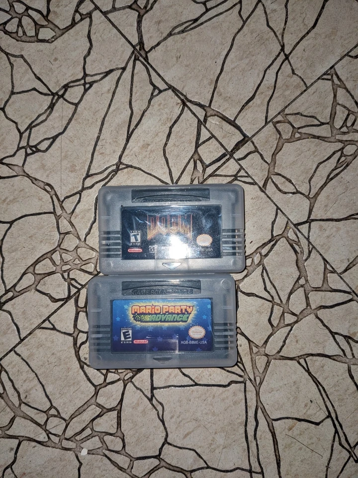 Doom & Mario Party Advance Game Boy Gameboy Advance  - Image 1 of 1
