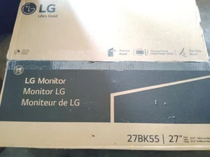 LG 27" LED LCD Monitor 1080p 27BK550Y NEW - Picture 1 of 5