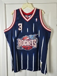 Mitchell & Ness Houston Rockets 1999-00 Steve Francis Jersey Men's Size 2XL Blue - Picture 1 of 8