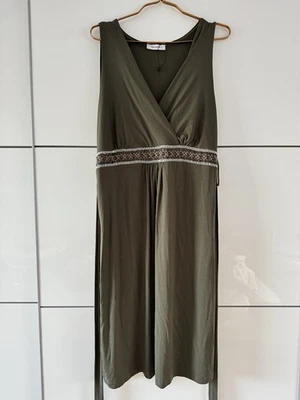 Damen Sommer Kleid Khaki C&A 46 neu - Bild 1 von 4