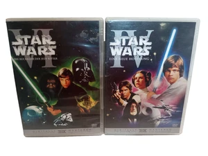 2004 Star Wars 4 IV & 6 VI DVD Widescreen - Picture 1 of 8