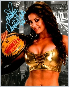 Candice Michelle signed Autogramm 8x10 Foto WWE Diva - Bild 1 von 1