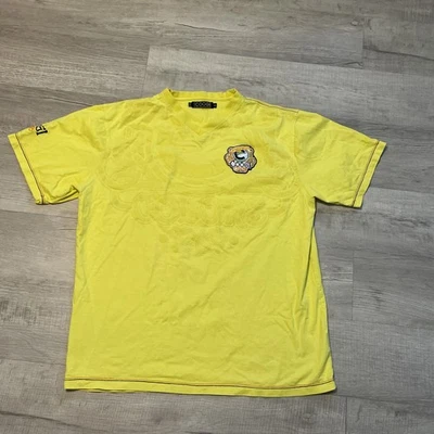 Coogi Colors t shirt yellow xxl Embroidered Graphic print Rare Hip Hop y2k - Image 1 of 4