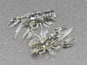(30) 1" MINI CRAW "Disco" Crappie Panfish Jig Langusten Weichplastik - Bild 1 von 1