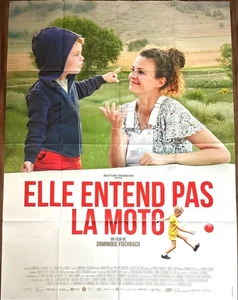 Affiche Cinéma ELLE ENTEND PAS LA MOTO 120x160cm Poster / Dominique Fischbach - Imagen 1 de 1