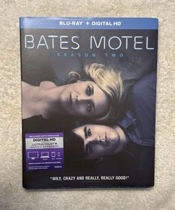 Bates Motel: Season Two (Blu-ray, 2014) - Vera Farmiga, Freddie Highmore - NEW - Imagen 1 de 3
