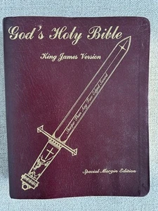 God’s Holy Bible KJV Special Margin Edition Sharper Than Any Two Edged Sword NEW - Picture 1 of 8