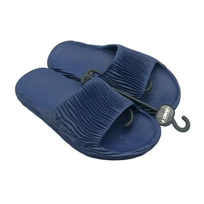 Sandalias Mirage And1 para hombre con textura de goma azul 11 Foto 1 de 4