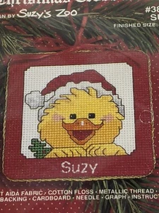 Janlynn 1989 Suzy's Zoo Christmas Cross Stitch Kit SUZY #38-53 NEW - Picture 1 of 4