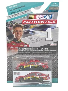 JAMIE MCMURRAY #1 McDonalds NASCAR Authentics Fast Food Diecast-Collector's Box - Picture 1 of 5