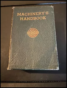 Mechanics Machine Design Shop Drafting Room Machinery's Handbook Industrial 1952 - Imagen 1 de 11