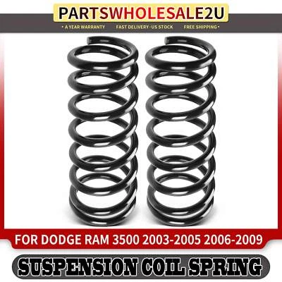 2x Front Left & Right Sides Coil Spring for Dodge Ram 3500 2003 2004-2009 4WD - Image 1 of 4