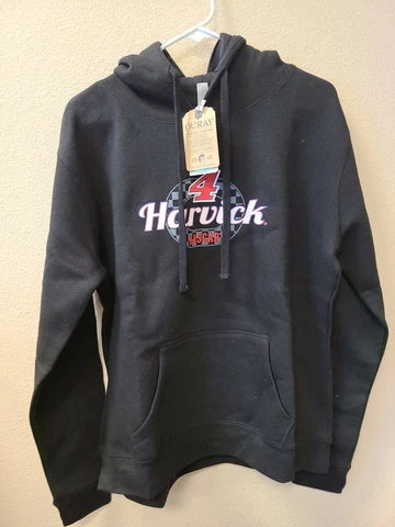 Kevin Harvick NASCAR Racing # 4 Men's Black Pullover Hoodie Sizw Small NWT Cover