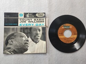 EP / COUNT BASIE JOE WILLIAMS - EVERY DAY - VERVE 74 072 JAZZ - Picture 1 of 2