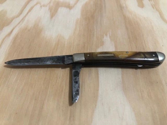 Schatt & Morgan cutler Titusville pa ( 2 blade ) pocket knife — Great Condition. - Image 1 of 3