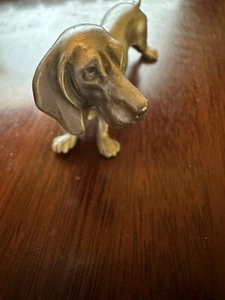 Pewter Dachshund Dog Figurine Hudson Pewter USA # 130 - Picture 1 of 6