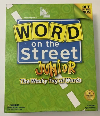 Word On The Street Junior The Wacky Tug Of Words Game Ages 8+ Out of the Box - Image 1 of 3
